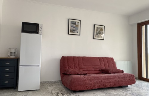Les Sablettes Apartamento | Studio Situé sur la Plage Avec une Très Belle vue mer