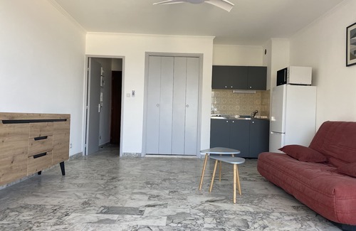 Les Sablettes Apartamento | Studio Situé sur la Plage Avec une Très Belle vue mer