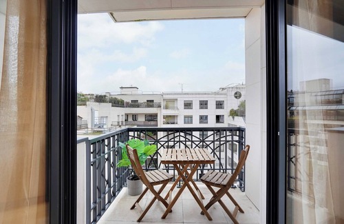 Levallois-Perret Apartamento | Studio Sleek & Refined - Levallois-perret