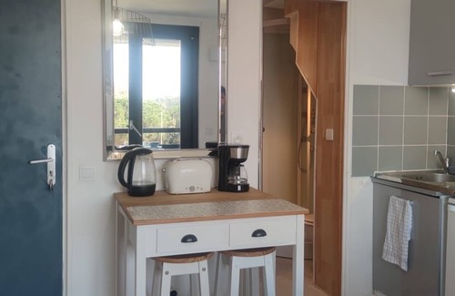 Grosseto-Prugna Apartamento | Studio Terrace View of Ajaccio Bay