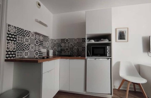 Morlaix Apartamento | Studio terrace in town center near pedestrian streets, port, restaurants.