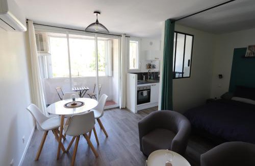 Greoux-les-Bains Apartamento | Studio tout confort - Climatisation, parking, wifi