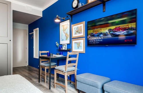 Prague 9 Apartamento | Studio Travel Blue, Harfistka Residence, O2 Arena