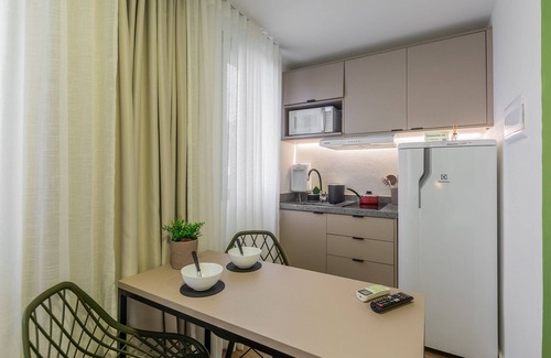 Prado Velho Condominio | Studio versátil 1 cama casal