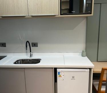 Agua Verde Apartamento | Studio VIBE Curitiba - Sofisticação e Conforto - Próximo a Liga Arena