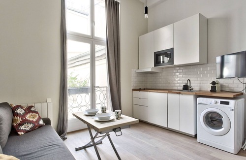 Bonne-Nouvelle Apartamento | Studio Vivienne - Welkeys