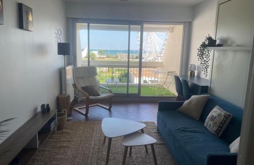 La Grande-Motte Apartamento | Studio Vue Mer, Vélos, Terrasse, Ascenseur et Garage 6mn à pied