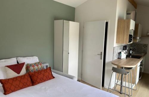 Bordeaux Apartamento | Studio vue piscine au calme près des vignes