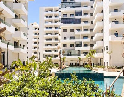 Ain Harrouda Apartamento | Studio vue sur mer avec piscines à Ocean Park Zenata
