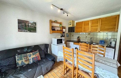 Monetier-les-Bains Apartamento | Estudio con balcón para 4 pers, cerca de pistas y comercios