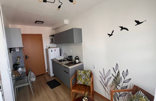Amaralina Apartamento | Studio with balcony and sea view, with pool in Salvador