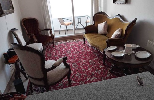 Concon Apartamento | Studio with direct sea view and 2 bedrooms and fitness room, WiFi in Concón