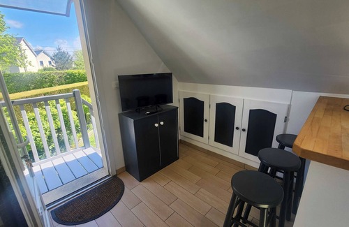 Blonville-sur-Mer Apartamento | Studio with garden and terrace, Blonville-sur-Mer