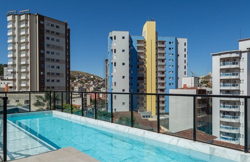 Sao Benedito Apartamento | Studio With Pool in Pocos de Caldas Pgo412