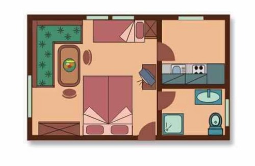 Untertauern Apartamento | Apartamento vacacional con sauna en el borde del bosque