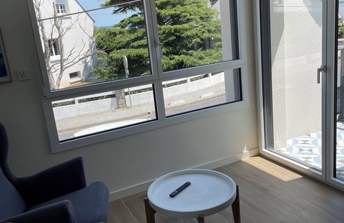 Morbihan Apartamento | Studio with sea view - Billiers