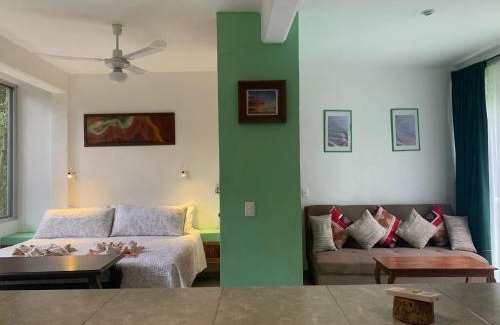 Chemuyil Apartamento | Studio with swimming pool at 12 m height over jungle