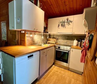 Jadraas Casa | StugaNäraKungsberget - mysig stuga med kamin, grillkåta och vedbastu