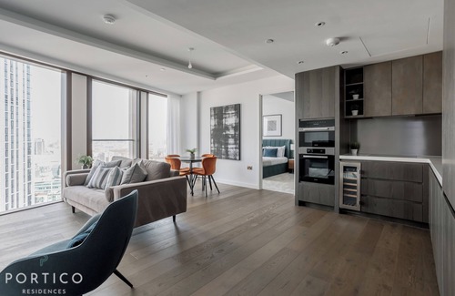 Vauxhall Apartamento | Stunning 1-bedroom apartment in Nine Elms