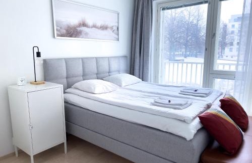 Downtown Kuopio Apartamento | Stunning 1BR Apt In The City Centre with Free Garage