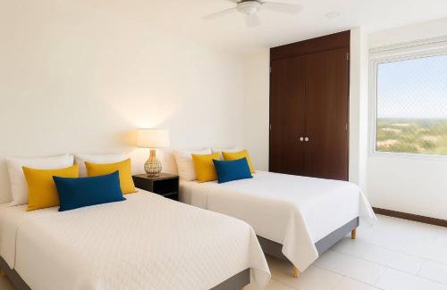 Juan XXIII Apartamento | Stunning 2BD Apartment Pool - Oceanview Cartagena