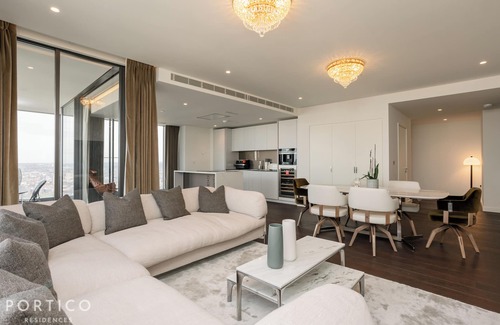 Vauxhall Apartamento | Stunning 3-bed apartment located in Damac Tower, designed by Versace Home