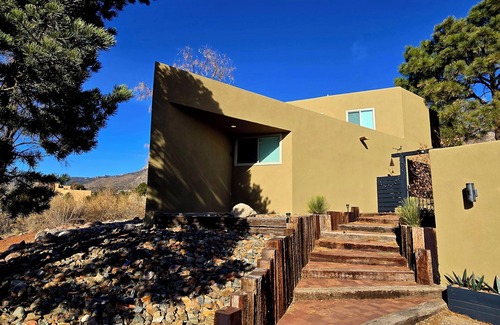 Sandia Heights South Casa | Stunning 4- bedroom Sandia Heights home w/ mountain and city views!