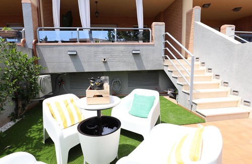Canet de Berenguer Casa | Adosado de lujo con piscina y terraza cerca de la playa