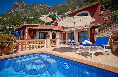 Port d'Andraitx Casa | Fantástico apartamento en Mallorca con piscina privada y vistas al mar.