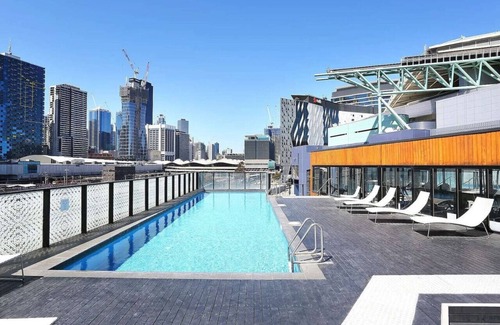 Docklands Apartamento | Stunning Apt @Marvel Stadium - Parking & Amenities