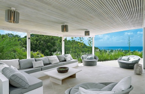 Weston Villa | Impresionante Villa Barbados con piscina infinita y vistas al mar