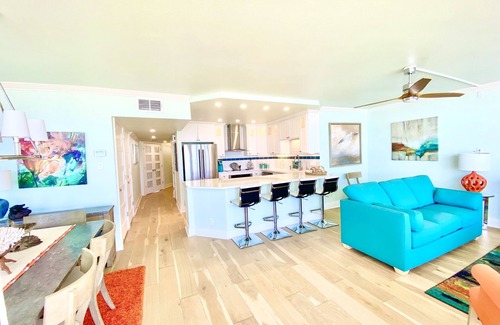 Port Aransas Condominio | Stunning Beach Front Condo & Breathtaking Ocean Views on Mustang Island / Port A