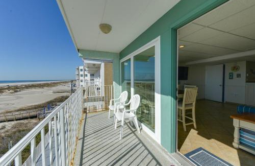 Wildwood Crest Apartamento | Stunning Beachfront Condo with Panoramic Ocean View