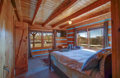Sevierville Casa | Stunning Cabin: 7 Acres, 360 Views, 20min to Park!