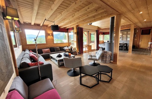 Les Gets Chalet De Esquí | Chalet impresionante con piscina y hammam a 50m de las pistas