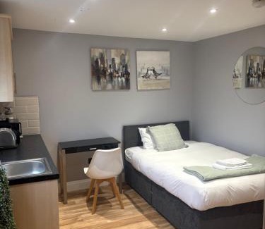 Hemel Hempstead Apartamento | stunning, chic & bright studio apartment
