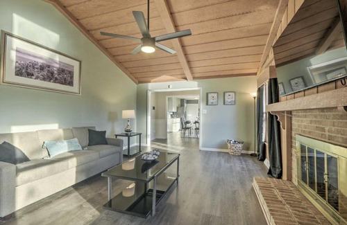 Greensboro Casa | Stunning Greensboro Home with Deck and Pond View!