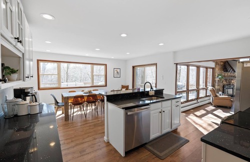 Gouldsboro Casa | Stunning House on River with Hot Tub and Game Room in Big Bass Lake w/Amenities!