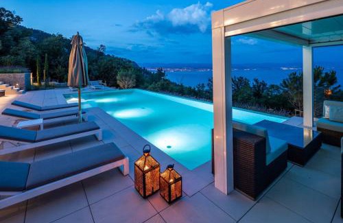 Medveja Villa | Stunning Kvarner Villa 5 Bedrooms Villa Aura Caesar Stunning Sea Views & Private Pool Opatija