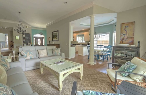 Sea Pines Casa | Stunning Lagoon View Rental Home in Sea Pines, HHI