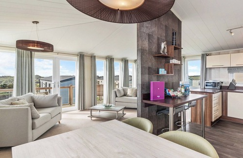 Wiseman's Bridge Chalet De Esquí | Alojamiento de 2 habitaciones en Summerhill, Amroth