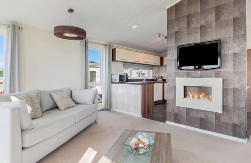 Wiseman's Bridge Chalet De Esquí | Alojamiento de 2 habitaciones en Summerhill, Amroth