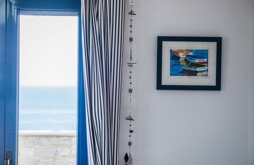 Akrotiri Villa | Impresionante villa de lujo frente al mar cerca de Stavros, Akrotiri, Creta.