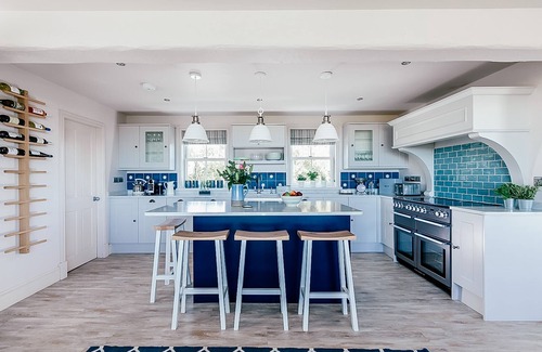 Rhoscolyn Casa | Stunning luxury stay, with hot tub, tennis court and sea views. Sleeping 16-18.