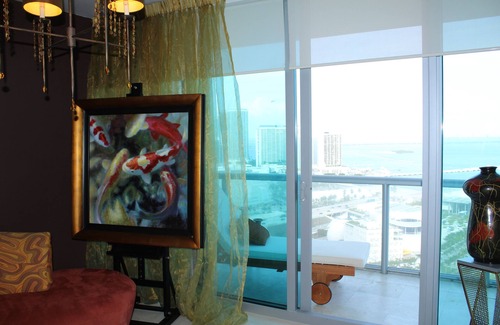 Downtown Miami Condominio | Impresionante apartamento en Miami con vista al mar