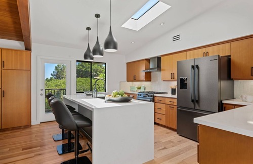 Mission Canyon Casa | Stunning Mid-Century Home with Scenic Views!