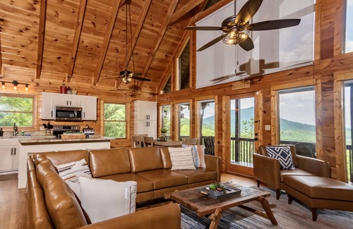 Gatlinburg - Pigeon Forge Cabina | Cabina de lujo en 5 Acres - Impresionantes vistas - Sólo 10 min. Parkway