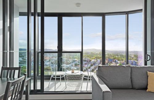 Fortitude Valley Apartamento | Stunning Mountain Views plus Infinity Pool, Gym, Park