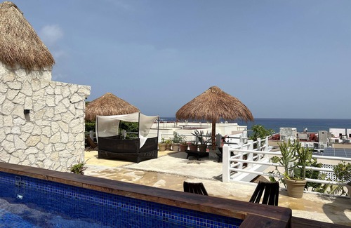Colonia Centro Apartamento | Stunning rooftop villa with ocean views