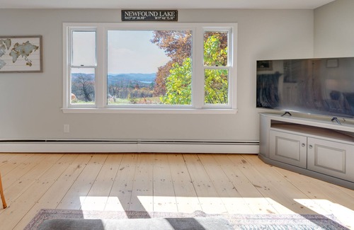 Bridgewater Casa | Stunning Newfound Lake Hideaway: Fireplace & Grill